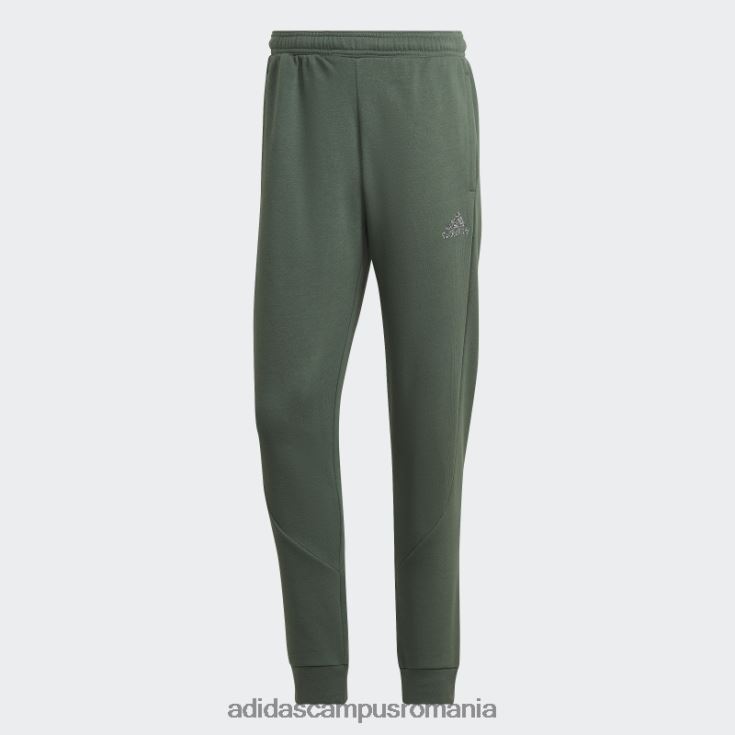 adidas campus romania insignă fleece stadion fierbinte de sport cu manșete pantaloni oxid verde bărbați oxid verde J266N26637