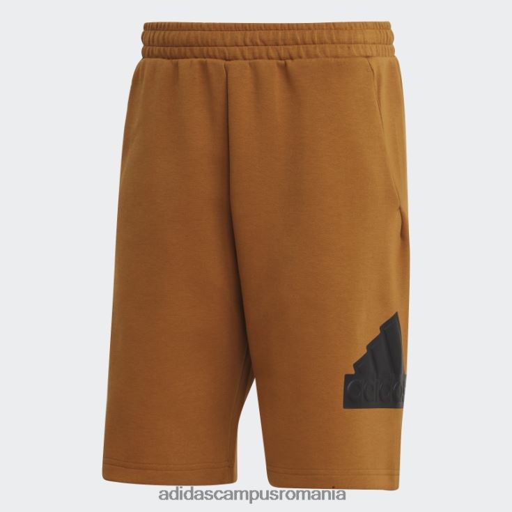 adidas campus romania insigna de bronz pentru icoane viitoare de pantaloni scurți de sport bărbați bronz J266N213864