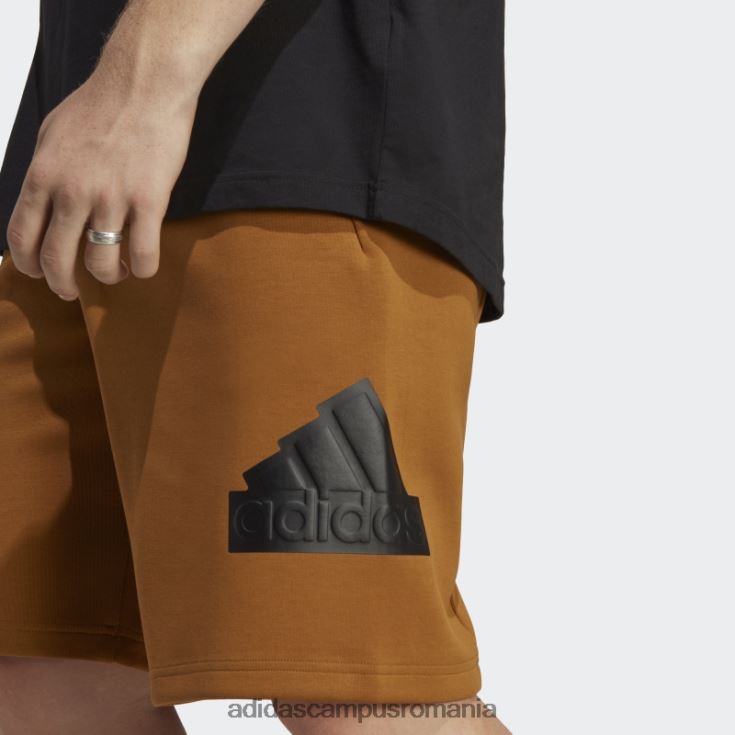 adidas campus romania insigna de bronz pentru icoane viitoare de pantaloni scurți de sport bărbați bronz J266N213864