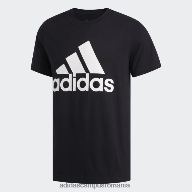 adidas campus romania insigna de tricou sport alb bărbați alb negru J266N26858