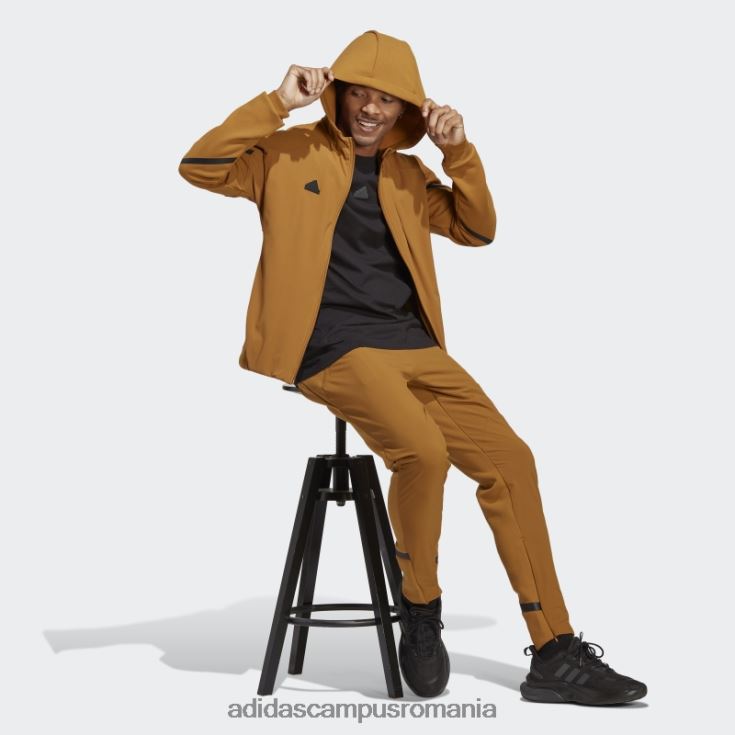 adidas campus romania jachetă adidas premium cu fermoar complet proiectată în bronz pentru 4 zile bărbați bronz J266N25193