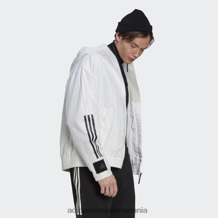 adidas campus romania jachetă albă cu 3 dungi adidas bărbați alb J266N215021