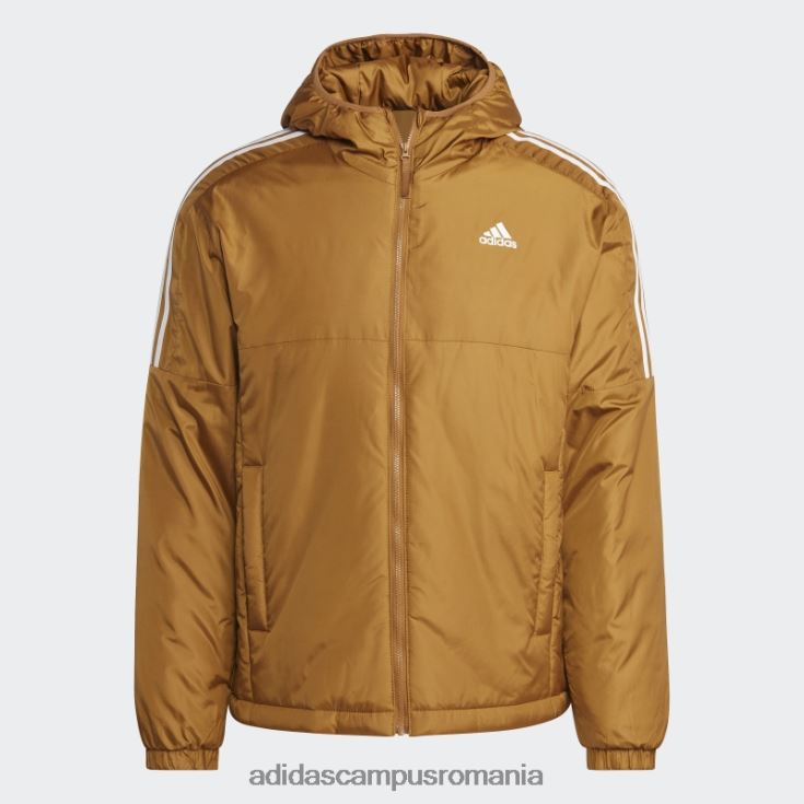 adidas campus romania jachetă cu glugă izolată essentials bronz bărbați bronz J266N213760
