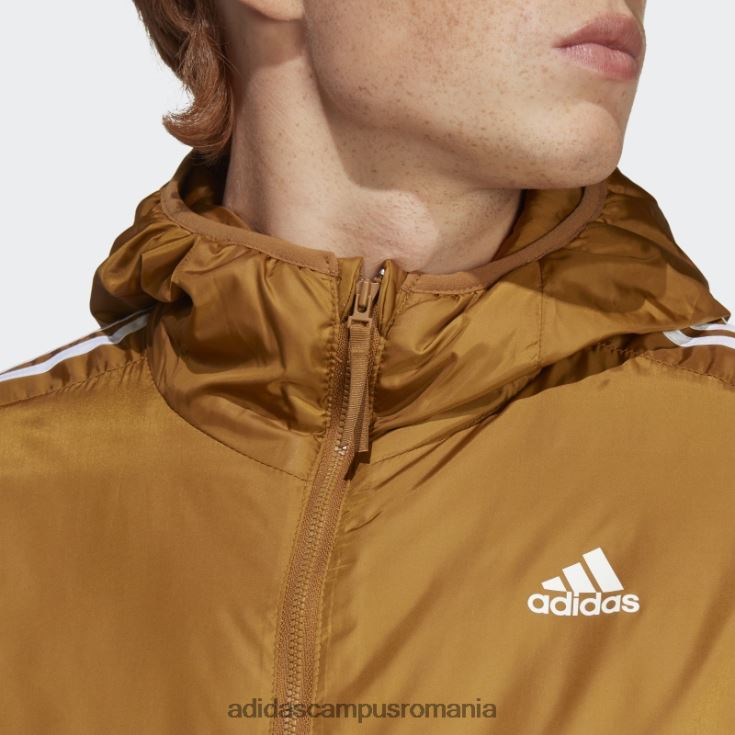 adidas campus romania jachetă cu glugă izolată essentials bronz bărbați bronz J266N213760