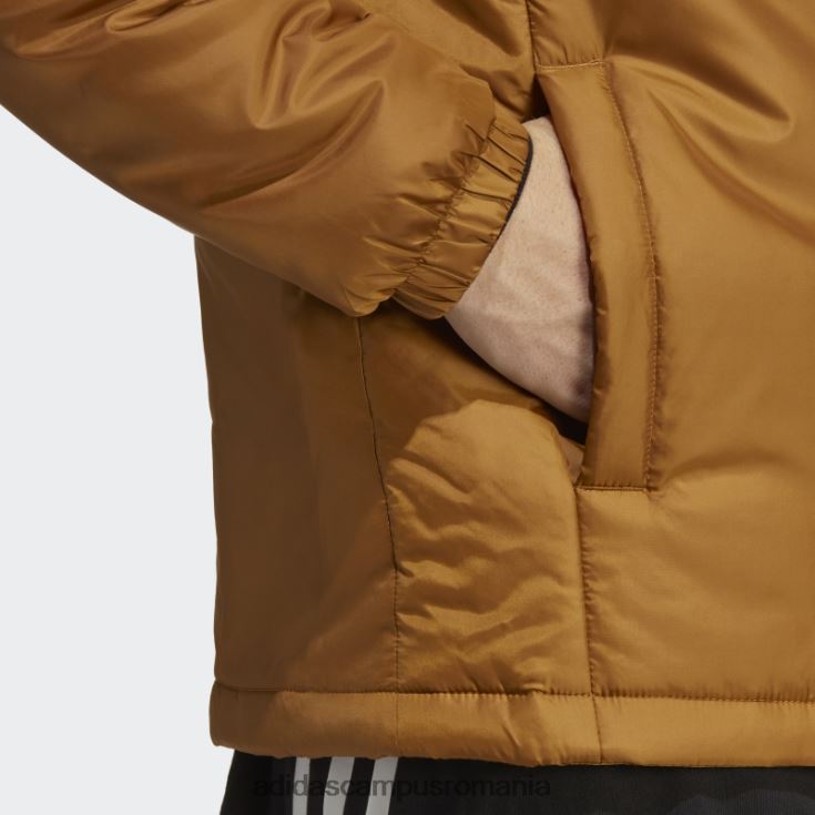 adidas campus romania jachetă cu glugă izolată essentials bronz bărbați bronz J266N213760