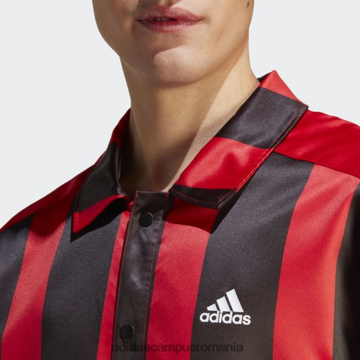 adidas campus romania jachetă de antrenori din satin stacojiu adidas bărbați stacojiu J266N25091