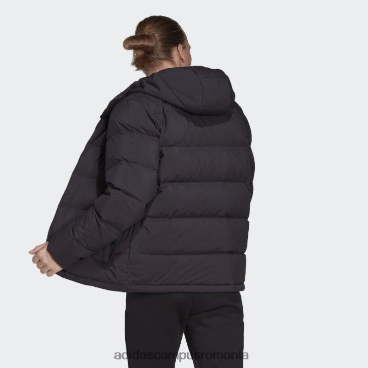adidas campus romania jachetă de puf cu glugă helionic negru adidas bărbați negru J266N26786