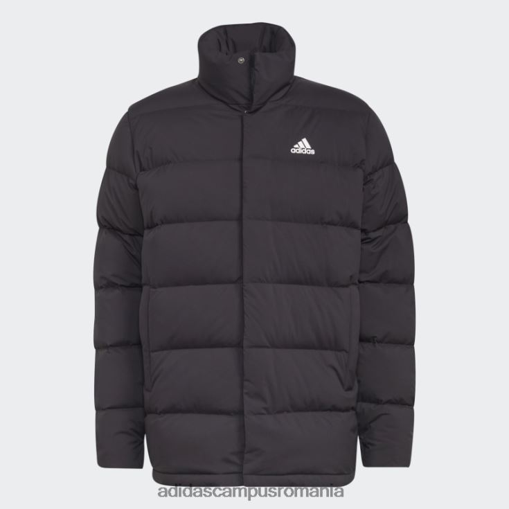adidas campus romania jachetă de puf de lungime medie helionic neagră bărbați negru J266N26787