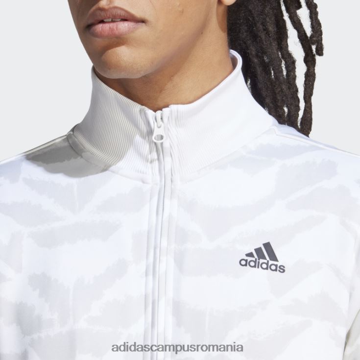 adidas campus romania jachetă de sport albă tiro, adidas bărbați alb J266N25853