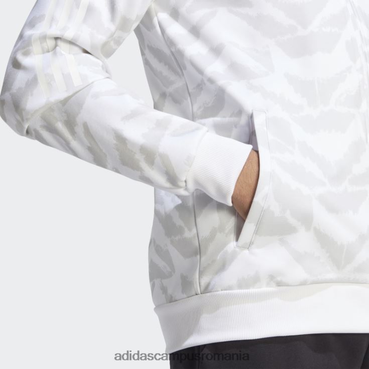 adidas campus romania jachetă de sport albă tiro, adidas bărbați alb J266N25853