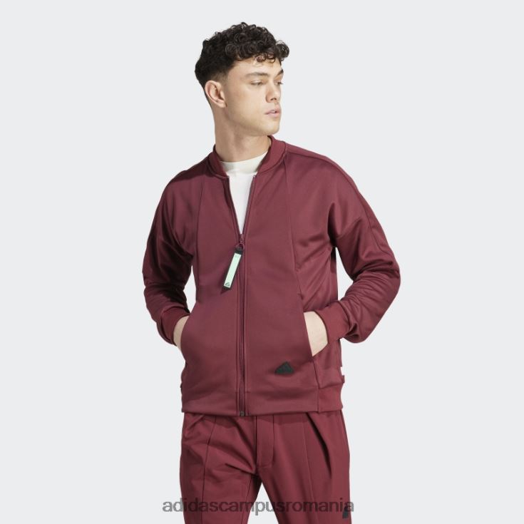 adidas campus romania jachetă de sport roșie pentru încălzire aeroready city escape bărbați roșu J266N25176