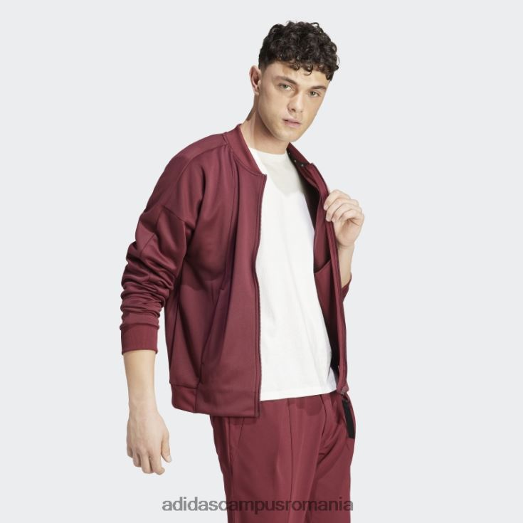adidas campus romania jachetă de sport roșie pentru încălzire aeroready city escape bărbați roșu J266N25176
