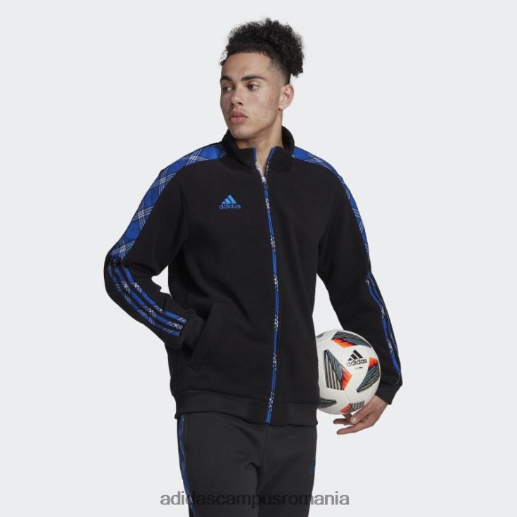 adidas campus romania jachetă de sport tiro winterized negru adidas bărbați negru/albastru regal J266N26972