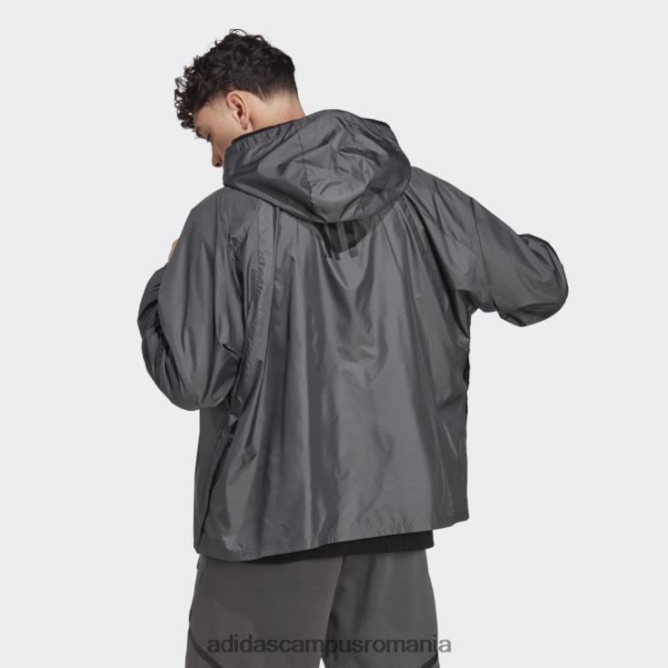adidas campus romania jachetă gri adidas pentru 4 zile de joc cu fermoar complet bărbați gri J266N25673