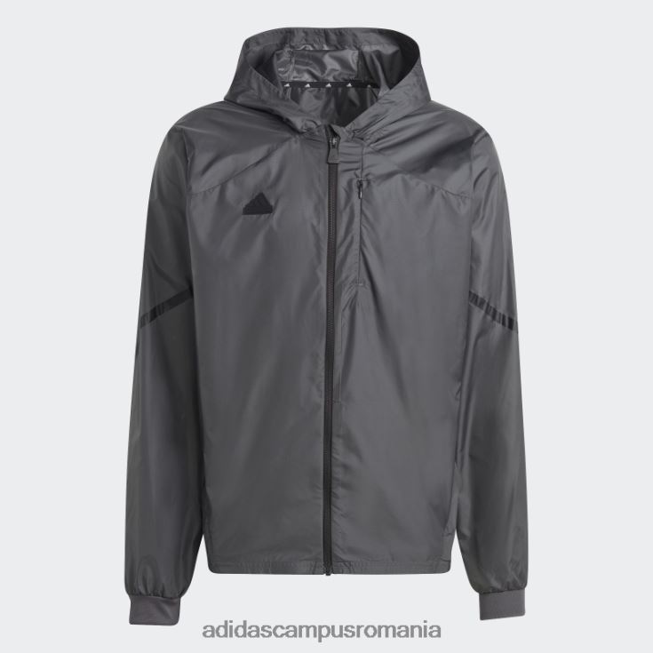 adidas campus romania jachetă gri adidas pentru 4 zile de joc cu fermoar complet bărbați gri J266N25673