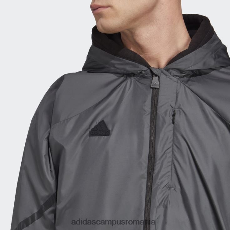 adidas campus romania jachetă gri adidas pentru 4 zile de joc cu fermoar complet bărbați gri J266N25673