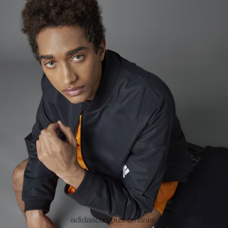 adidas campus romania jachetă neagră adidas pentru 4 gameday bărbați negru J266N27053