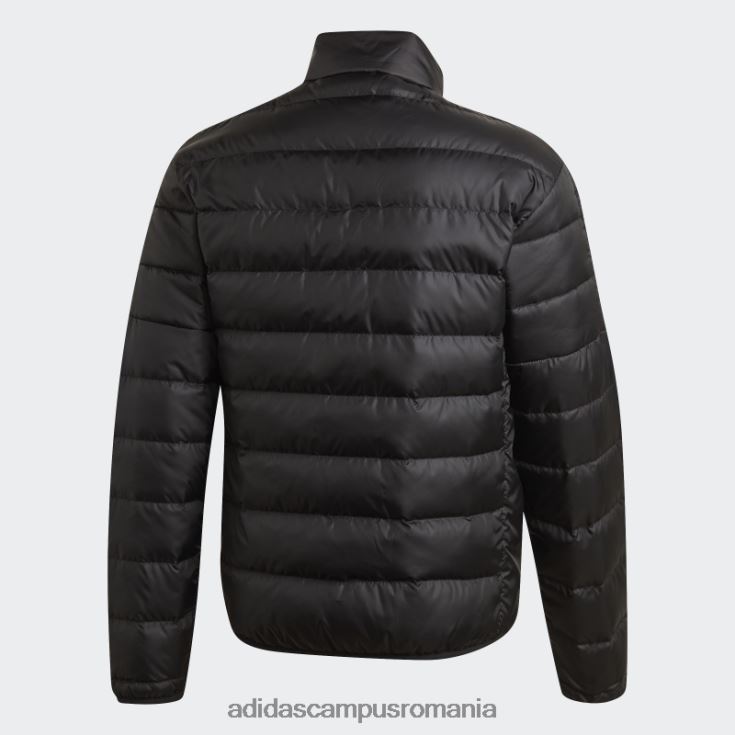 adidas campus romania jachetă neagră de puf essentials bărbați negru J266N26352