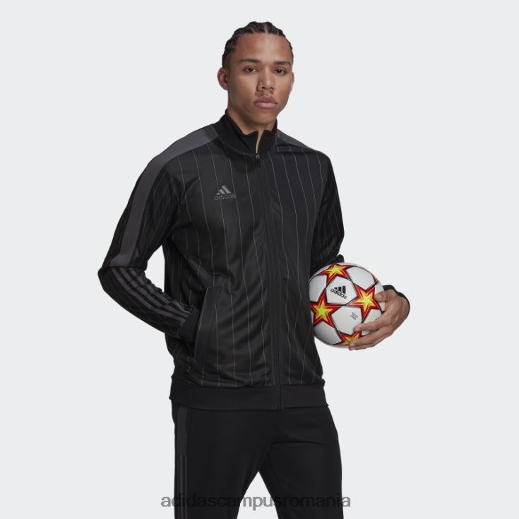 adidas campus romania jachetă neagră tiro bărbați negru J266N27078