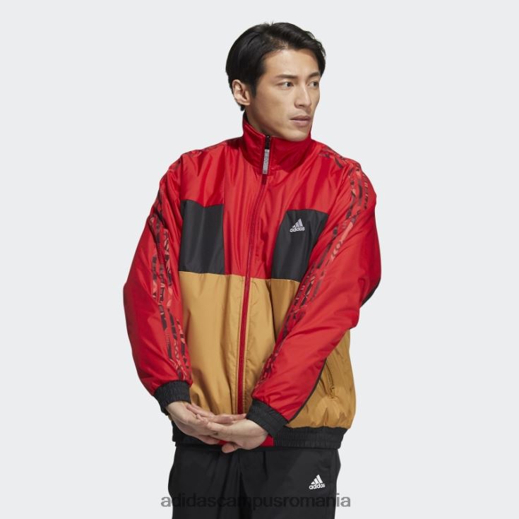 adidas campus romania jachetă reversibilă țesătură stacojiu adidas bărbați stacojiu J266N27050