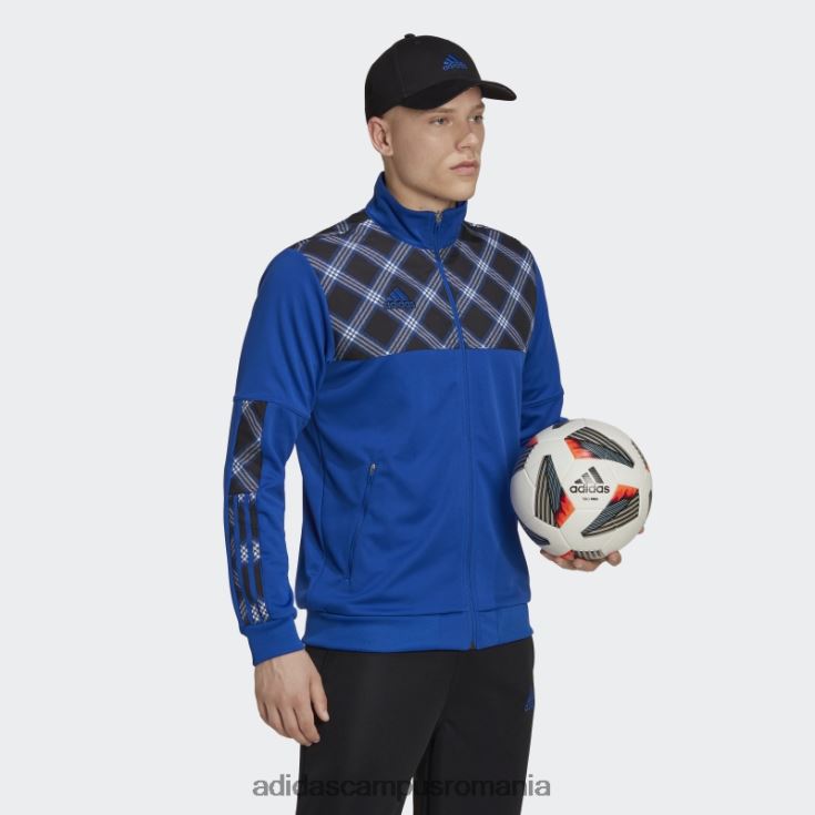 adidas campus romania jachetă tiro albastru regal adidas bărbați albastru regal/negru J266N27344