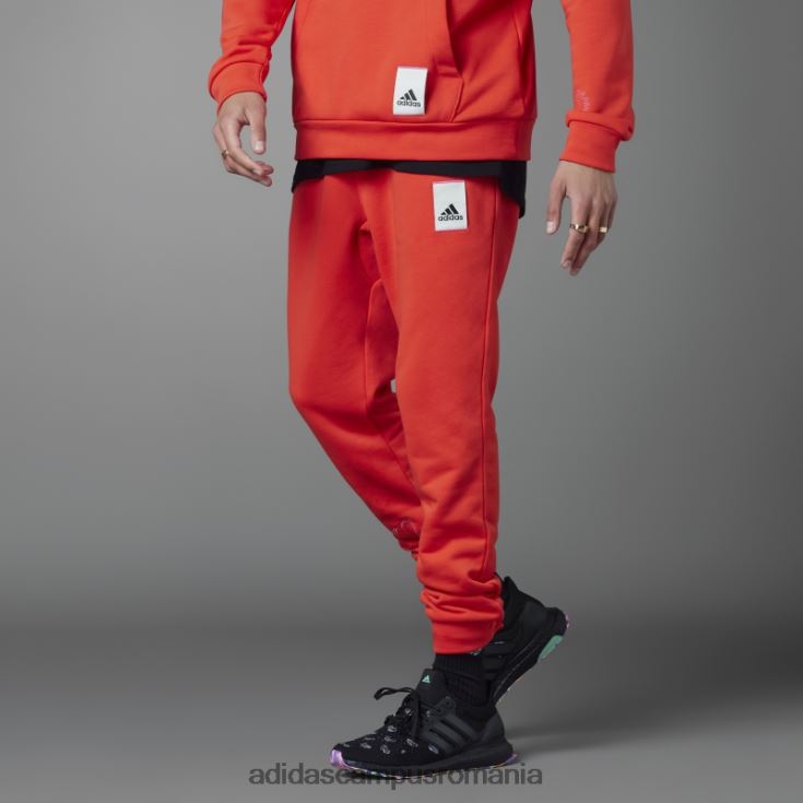adidas campus romania joggeri roșii de ziua îndrăgostiților bărbați roșu J266N213907