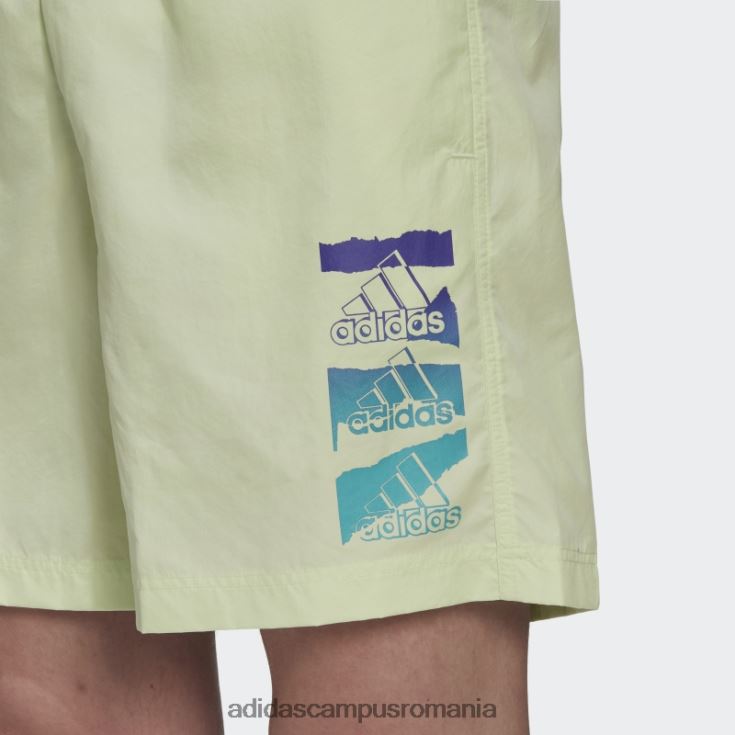 adidas campus romania lime essentials brandlove chelsea pantaloni scurți adidas bărbați lămâie verde J266N214715