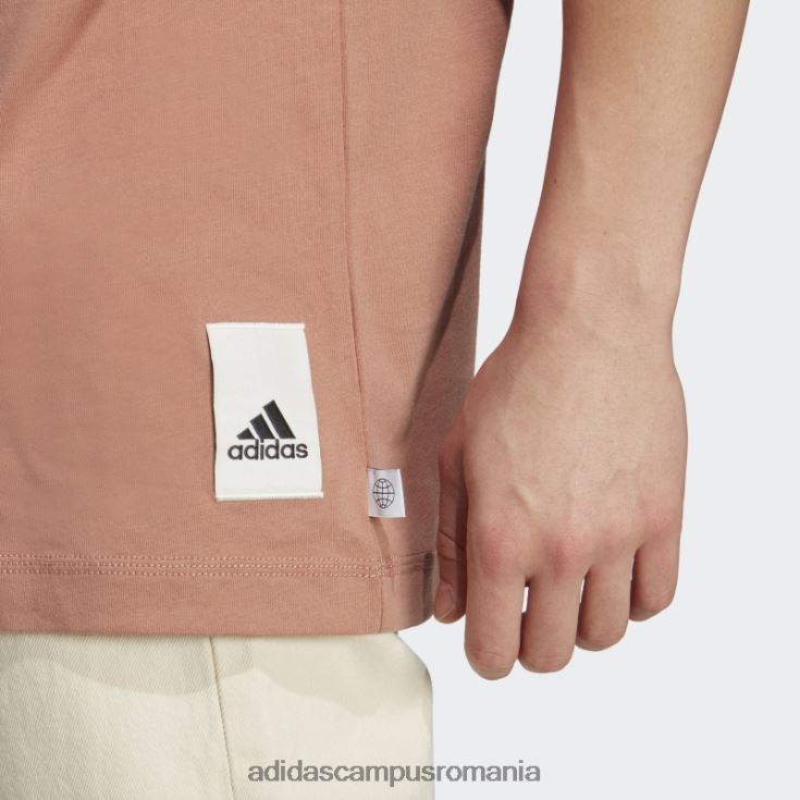 adidas campus romania lounge tee clay bărbați lut J266N25888