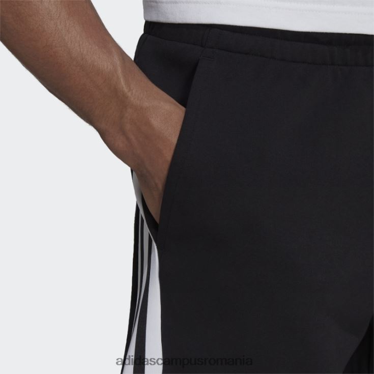 adidas campus romania îmbrăcăminte sport future icons pantaloni scurți cu 3 dungi negru fierbinte bărbați negru J266N26451