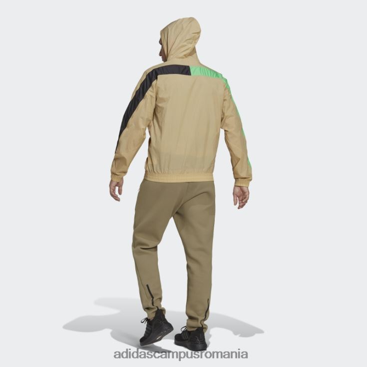 adidas campus romania îmbrăcăminte sport în nuanță de bej w.n.d. Jucător de vânt ambalabil x-city bărbați ton bej J266N21584