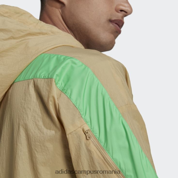 adidas campus romania îmbrăcăminte sport în nuanță de bej w.n.d. Jucător de vânt ambalabil x-city bărbați ton bej J266N21584