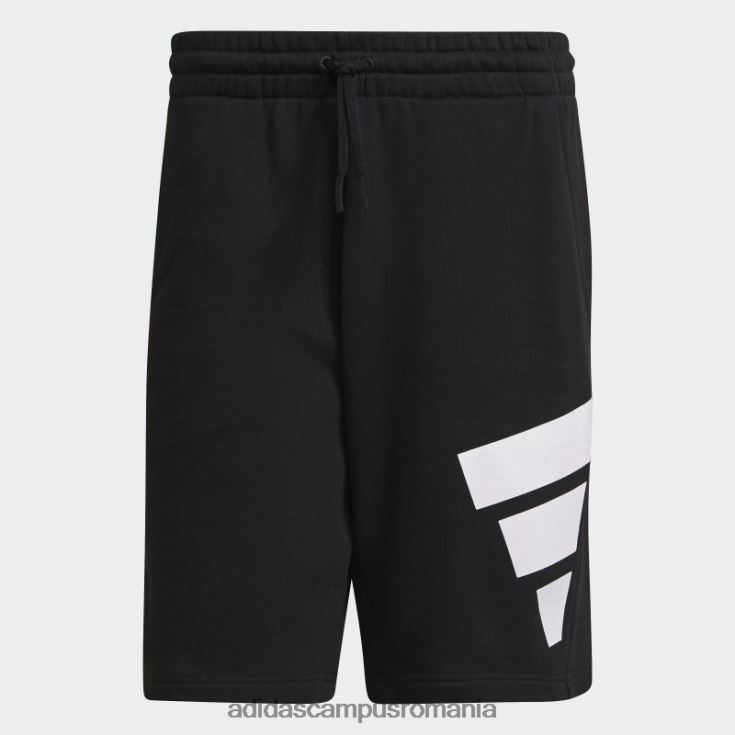 adidas campus romania îmbrăcăminte sport neagră icoane viitoare logo grafic pantaloni scurți moda bărbați negru J266N213754