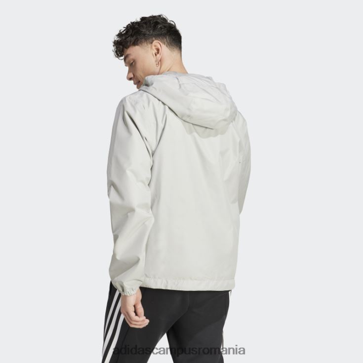 adidas campus romania metal gri essentials rain.rdy jachetă bărbați gri metal J266N25447