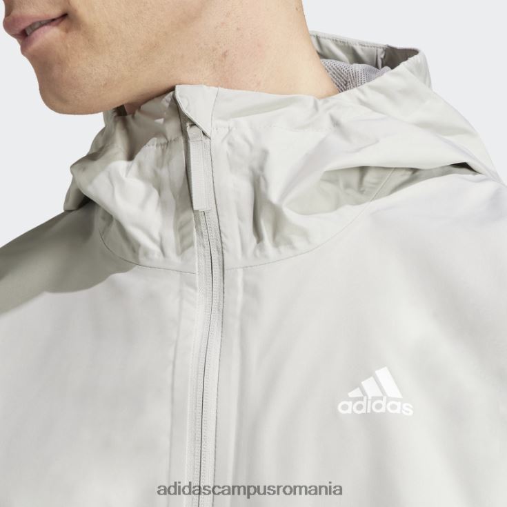 adidas campus romania metal gri essentials rain.rdy jachetă bărbați gri metal J266N25447