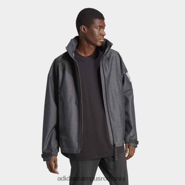 adidas campus romania myshelter rain.rdy jachetă denim neagră bărbați negru J266N213699