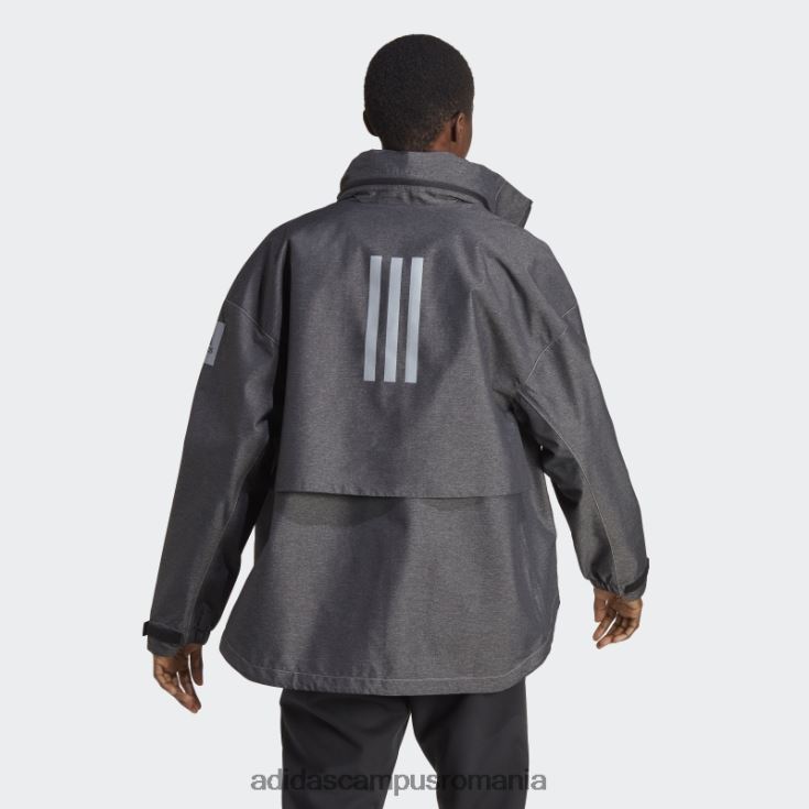 adidas campus romania myshelter rain.rdy jachetă denim neagră bărbați negru J266N213699