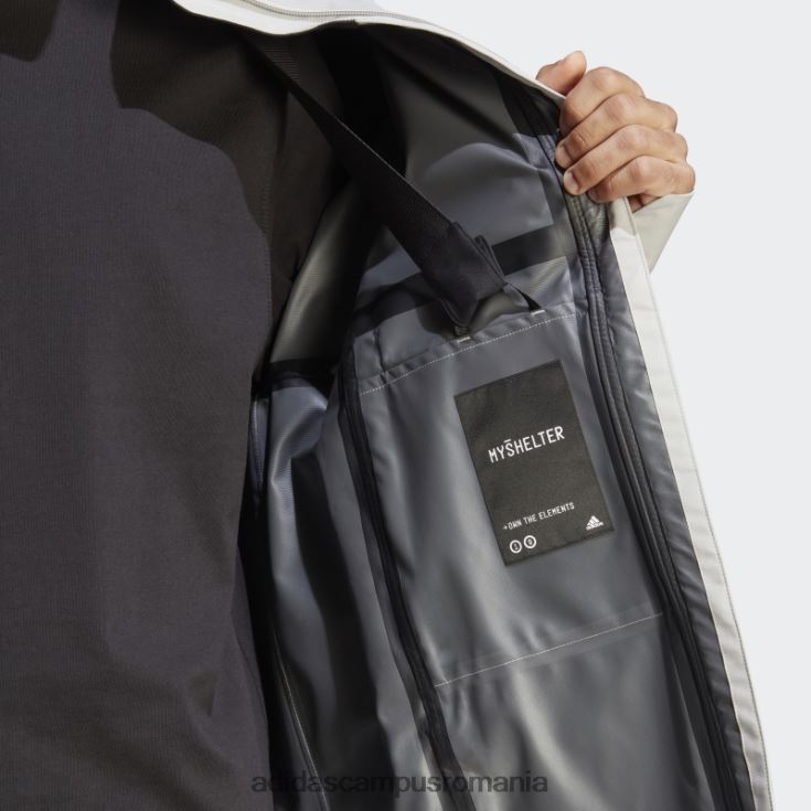 adidas campus romania myshelter rain.rdy jachetă metal gri bărbați gri metal J266N213615