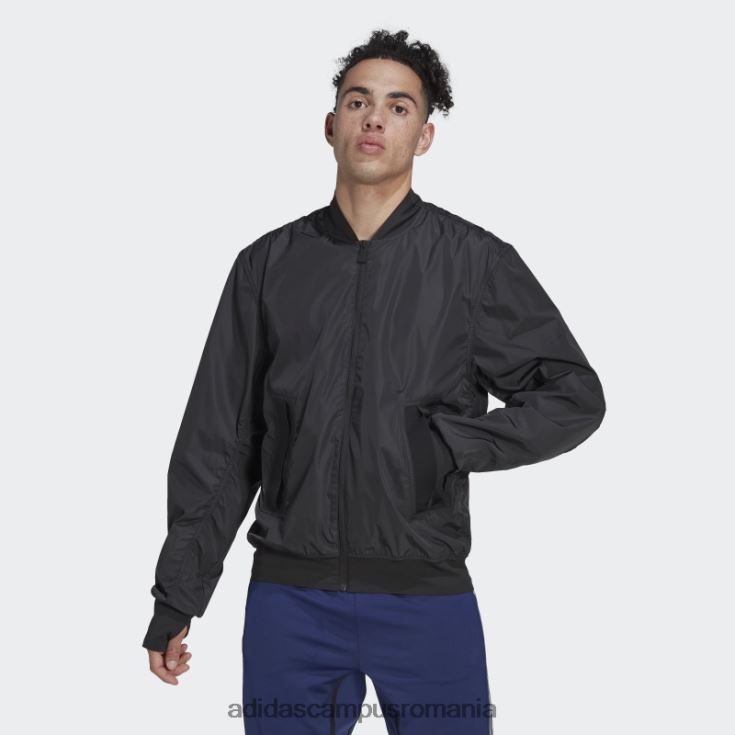 adidas campus romania negru cel mai bun de antrenament jachetă bomber moda bărbați negru J266N27292