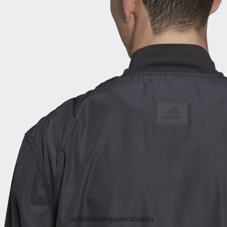 adidas campus romania negru cel mai bun de antrenament jachetă bomber moda bărbați negru J266N27292