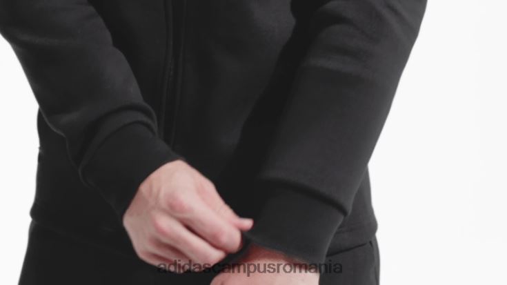 adidas campus romania negru, conceput pentru hanoracul cu fermoar complet pentru Gameday bărbați negru J266N25386