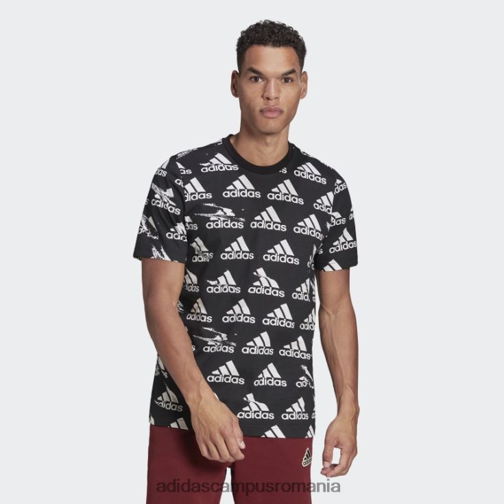 adidas campus romania negru essentials brandlove tricou un singur tricou adidas bărbați negru J266N215273