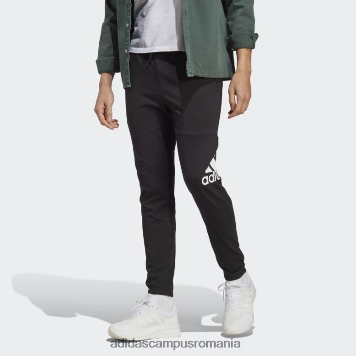 adidas campus romania negru essentials un singur jerseu conic insignă de pantaloni sport adidas bărbați negru J266N25607