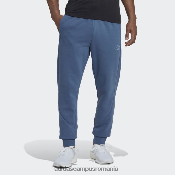 adidas campus romania oțel stadiul insignă fleece de sport cu manșete bărbați oţel J266N26743