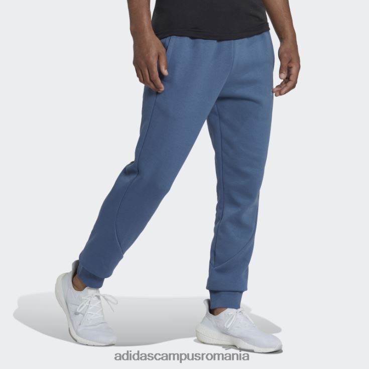adidas campus romania oțel stadiul insignă fleece de sport cu manșete bărbați oţel J266N26743