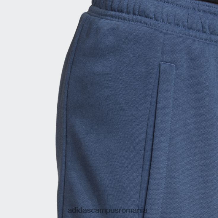 adidas campus romania oțel stadiul insignă fleece de sport cu manșete bărbați oţel J266N26743
