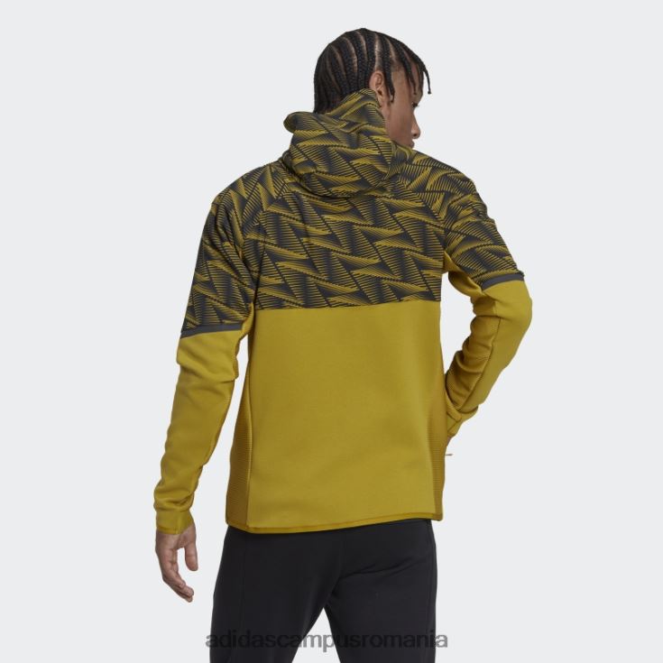 adidas campus romania olive conceput pentru hanoracul cu fermoar complet pentru ziua de joc bărbați măsline J266N27565