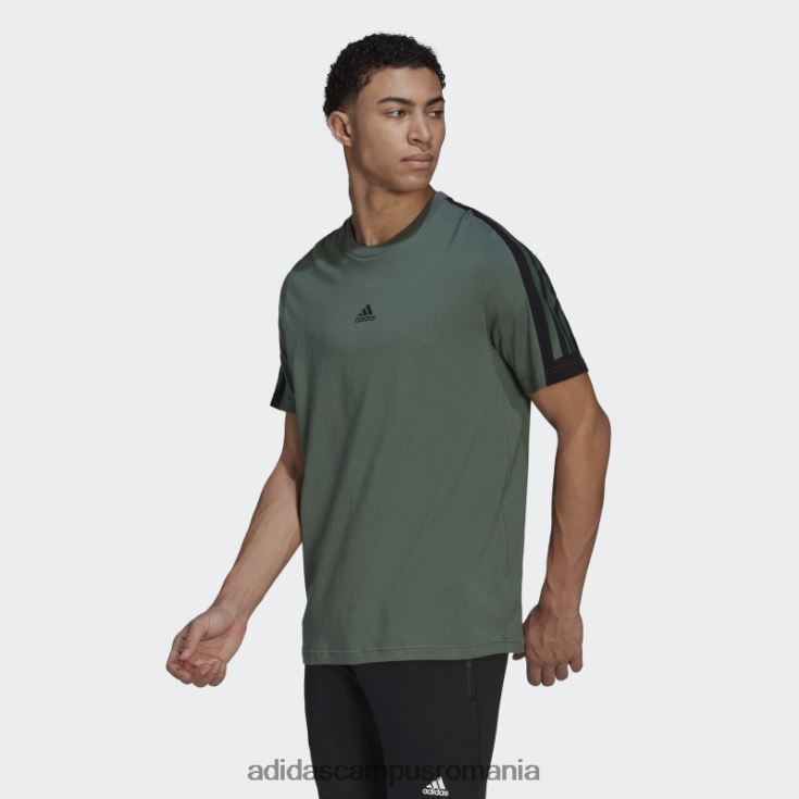 adidas campus romania oxid verde icoane viitoare tricou cu 3 dungi bărbați oxid verde J266N25615