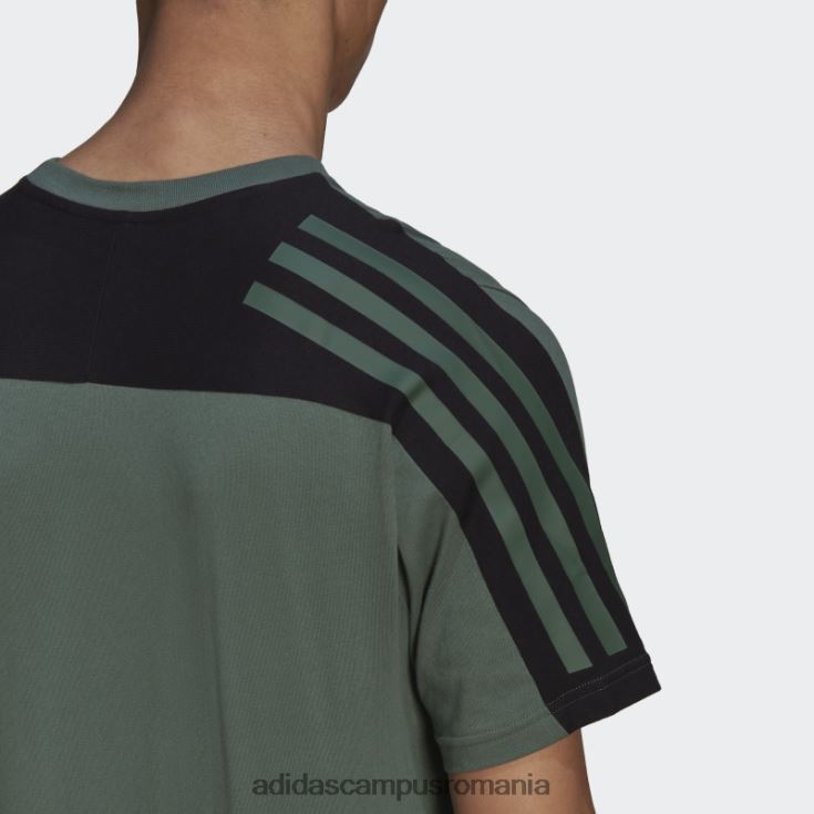 adidas campus romania oxid verde icoane viitoare tricou cu 3 dungi bărbați oxid verde J266N25615