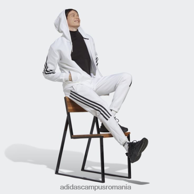 adidas campus romania pantaloni albi cu 3 dungi icoane viitoare bărbați alb J266N25194