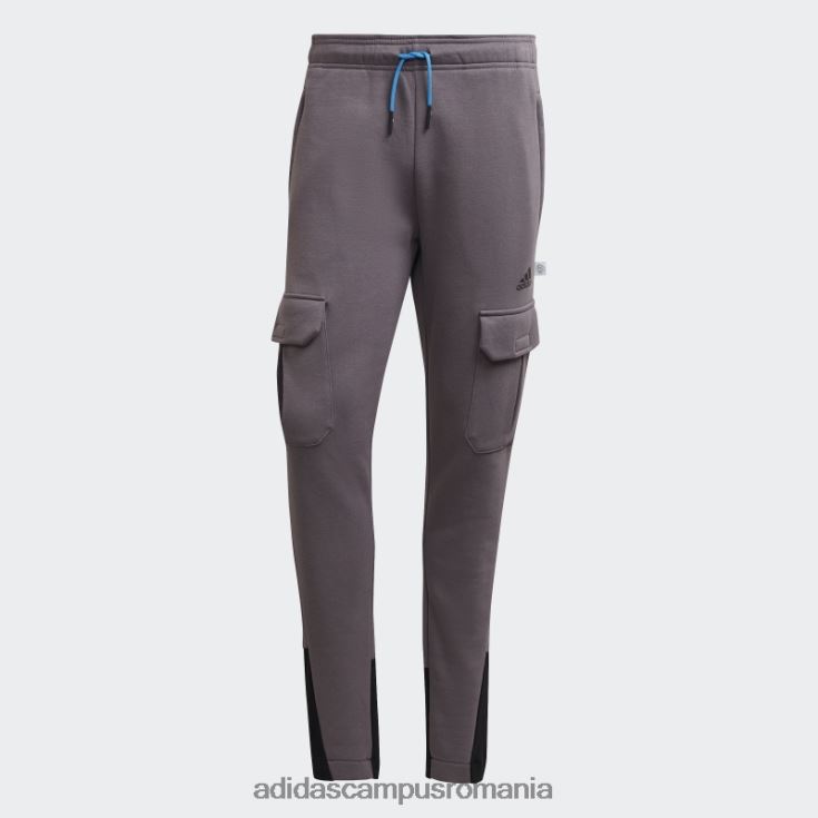 adidas campus romania pantaloni cargo din lână icoane de viitor gri bărbați urmă gri J266N25501
